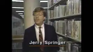 1987 Jerry Springer Reading/Library WLWT Promo