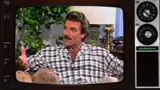 1987 - Nightbeat News - Tom Selleck Interview
