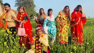 2 नंबरी दुल्हन, देखिये कैसे बीच रास्ते में पति छोड़ आशिक साथ भागी।|Devar Bhauji Priti Singh Comedy