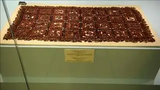 2,000 year old pre-Inca cloak on display in Lima