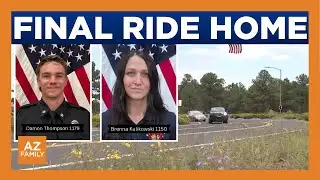 2 Arizona fallen firefighters honored as their bodies returned home