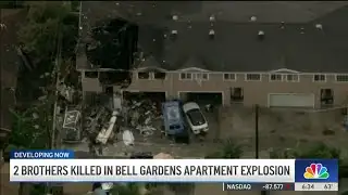 2 brothers killed in Bell Gardens apartment blast