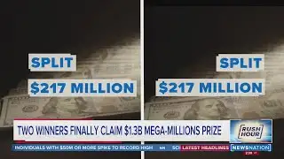 2 claim $1.3B Mega Millions jackpot | Rush Hour