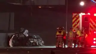 2 dead in multi-vehicle crash on I-75 NB in Cobb County, firefighters say