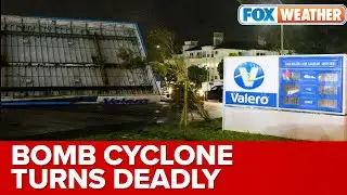 2 Dead, Including Child, As Bomb Cyclone Continues To Slam California