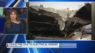 2 displaced after electrical wire malfunction