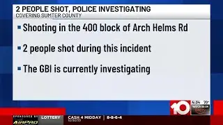 2 found with gunshot wounds in Americus, GBI investigating