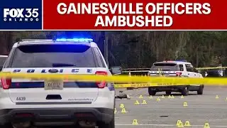 2 Gainesville police officers wounded in ambush