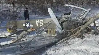 2 hurt after small plane crashes in wooded area in Brimfield Township