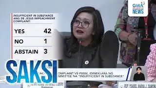 2 impeachment complaints vs PBBM "insufficient in substance" -- House committee | Saksi
