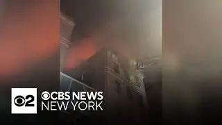 2 injured, more than 100 displaced in Bronx apartment building fire