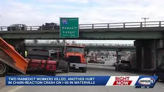 2 MaineDOT workers killed in crash on I-95