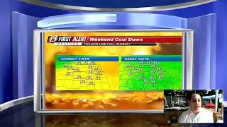 2 more warm days, cooler on Sunday: Storm chance tonight