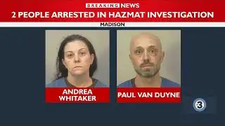 2 people arrested in hazmat investigation