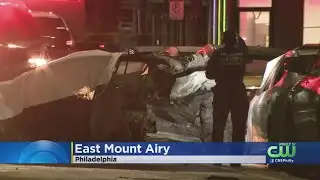 2 People Dead After Crash Leads To Car Catching Fire, Exploding