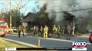 2 people escape house fire on Congress Street