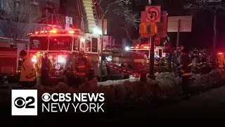 2 people injured after large fire breaks out at Bronx building