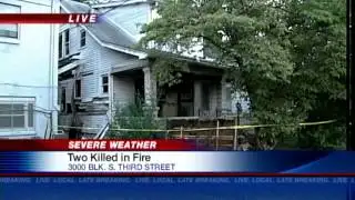 2 people killed after lightning sparks house fire