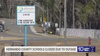 2 schools in Hernando County closed Monday due to power outages