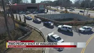 2 shot, seriously injured inside Garner Walgreens; suspect in custody