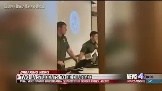 2 UA students will face charges for incident with Border Patrol Agents
