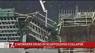 2 workers dead in scaffolding collapse