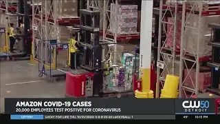 20,000 Amazon Employees Test Positive For Covid-19