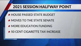 2021 Legislative session halfway point report