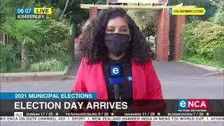 2021 Municipal Elections | One hour before polls open