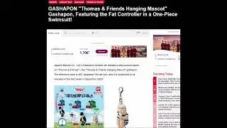 2025 Bandai News with Preserving "The Fat Controller" Name (Thomas & Friends) (2 Screenshots Only)