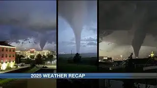 2025 ND weather recap: record tornadoes, first EF5 in US in 12 years & overall active pattern