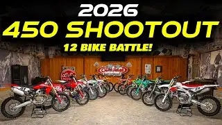 2026 450 MOTOCROSS SHOOTOUT - 12 BIKES!