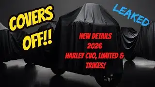 2026 Harley CVO, Limiteds, Trikes LEAKED!!