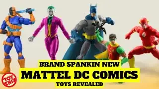 2026 NEW MATTEL DC COMICS FIGURES SNEAK PEAK!