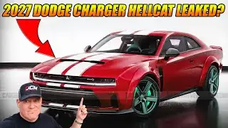 2027 DODGE CHARGER HELLCAT LEAKED? THIS IS GETTING CRAZY