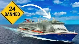 24 Carnival Guests Banned for Fighting, Cruise Terminal Bust