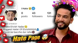 24 Hrs Elvish Yadav Hate Page | Truth Exposed 😱 #liriklagu