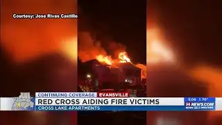 26 people displaced following overnight apartment complex fire