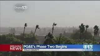 2nd Phase Of PG&E Public Safety Power Shutoffs Begin