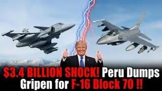 $3.4 BILLION SHOCK! Peru Dumps Gripen for F-16 Block 70 !!