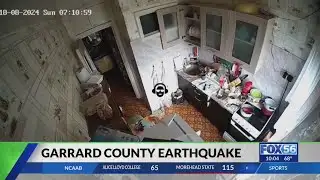 3.4 magnitude earthquake shakes Garrard County