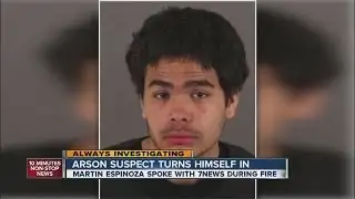 3-alarm arson fire suspect surrenders at jail