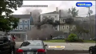3-Alarm fire breaks out in Portsmouth