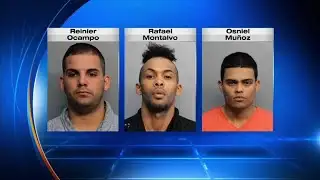 3 arrested in connection with armed robbery spree in Hialeah