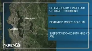 3 arrested in Seattle for alleged armed robbery, kidnapping of Spokane man