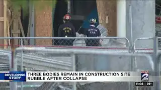 3 bodies remain in construction site rubble after collapse