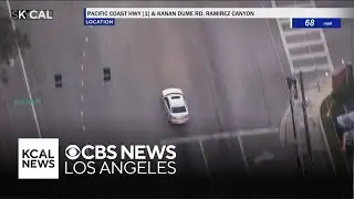 3 children injured after kidnapping suspect crashes during PCH pursuit