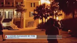 3 homes damaged in Garden City fire
