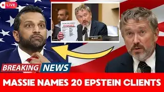 3 MIN AGO: Patel ADMITS Names Existed—Massie Reads 20 Names On Live TV