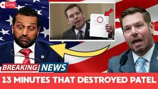 3 MIN AGO: Swalwell EXPLODES At Patel—"YOU
